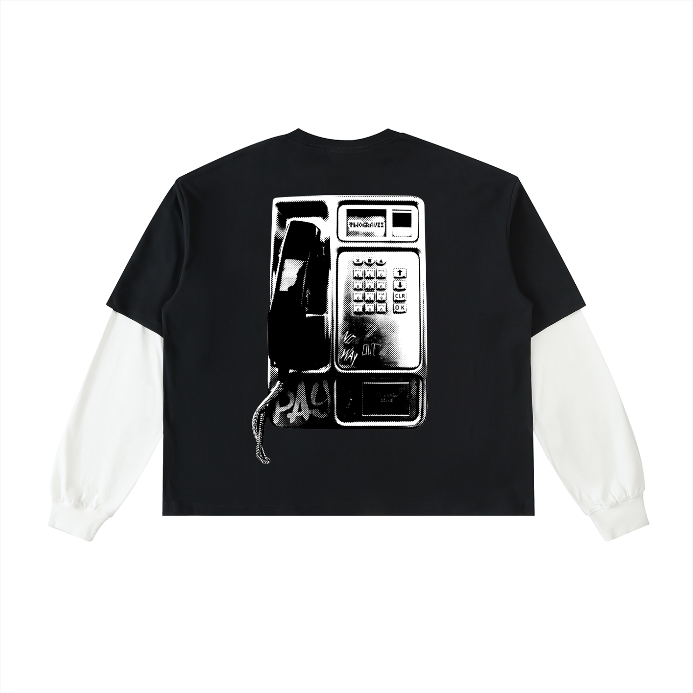 PAYPHONE LAYERED LONG SLEEVE
